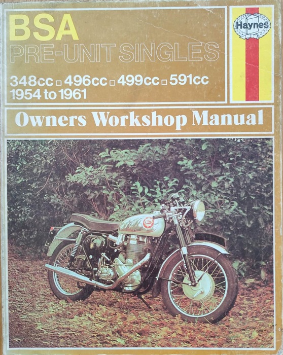 BSA Pre-Unit Singles - Haynes Owners Workshop Manual