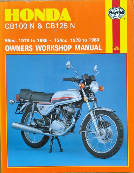 Honda CB100N & CB125N - Haynes Owners Workshop Manual
