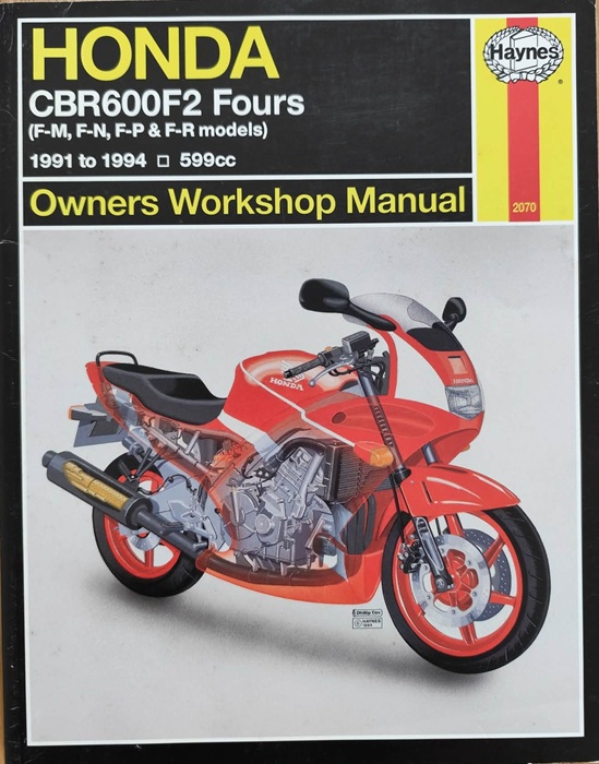 Honda CBR 600F2 Fours - Haynes Owners Workshop Manual
