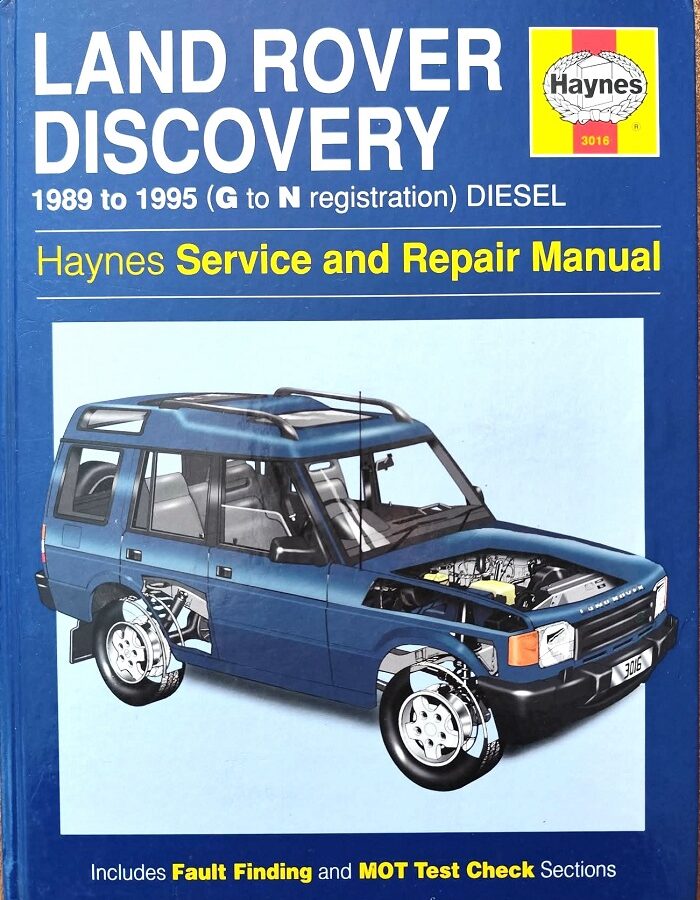 Land Rover Discovery - Haynes Service and Repair Manual