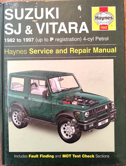 Suzuki SJ & Vitara - Haynes Service and Repair Manual
