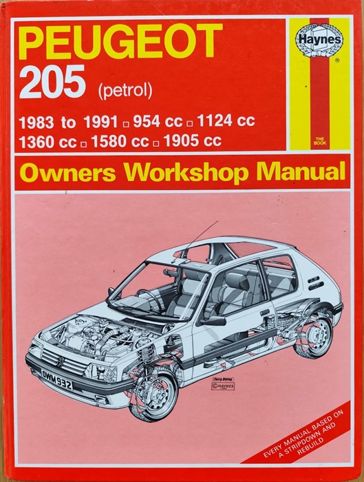 Peugeot 205 - Haynes Owners Workshop Manual