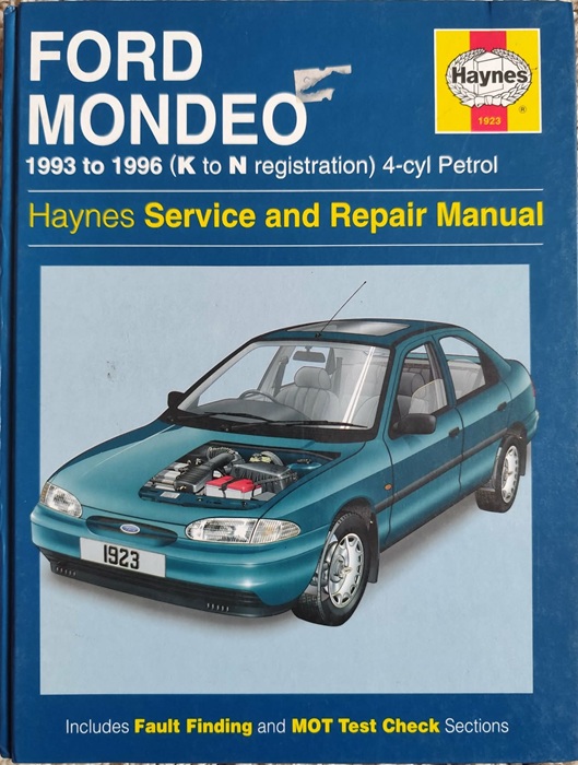 Ford Mondeo - Haynes Service and Repair Manual