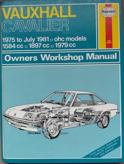 Vauxhall Cavalier - Haynes Owners Workshop Manual
