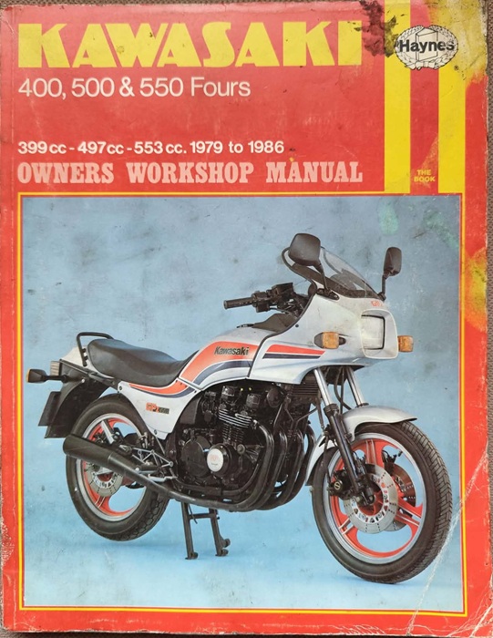 Kawasaki 400,500 & 550 Fours - Haynes Owners Workshop Manual