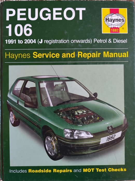 Peugeot 106 - Haynes Service & Repair Manual