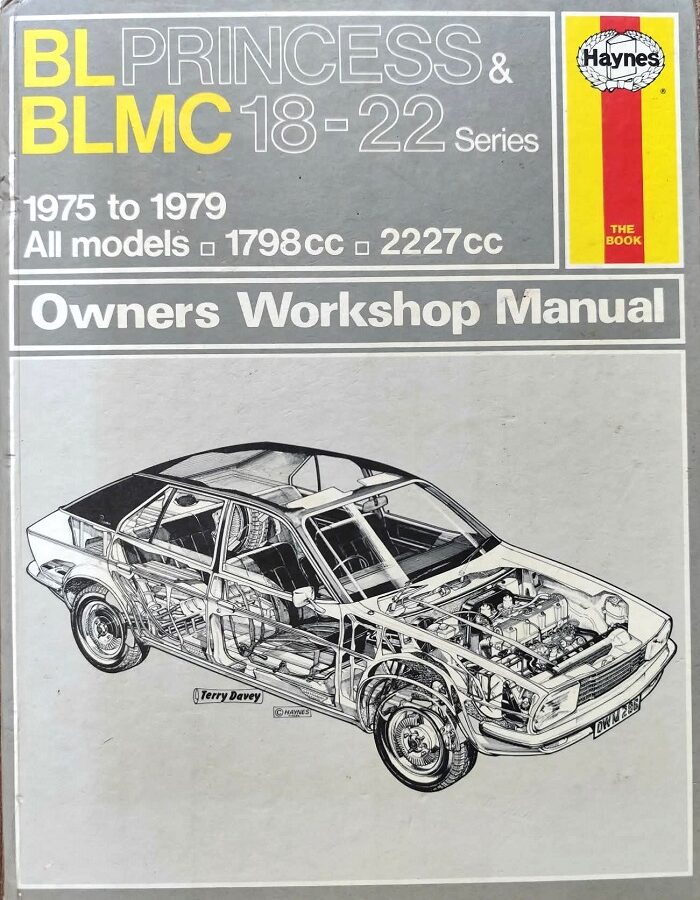 BL Princess & BLMC 18-22 - Haynes Owners Workshop Manual