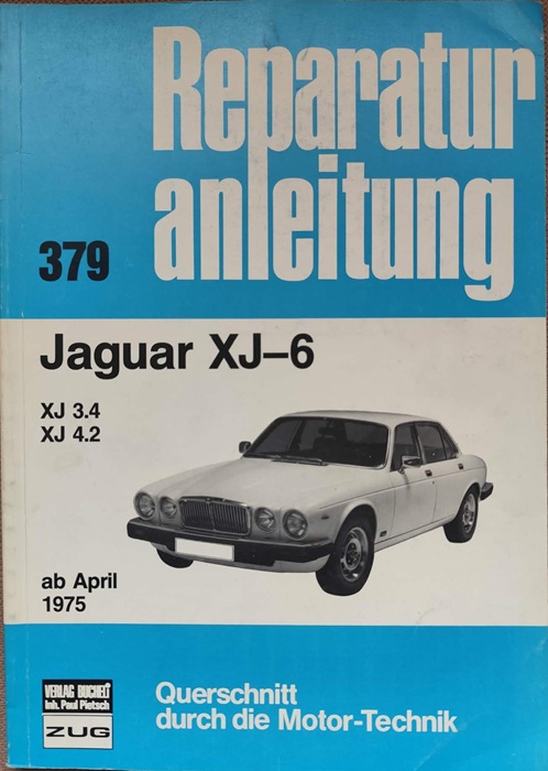 Jaguar XJ6 - Reparaturanleitung 379