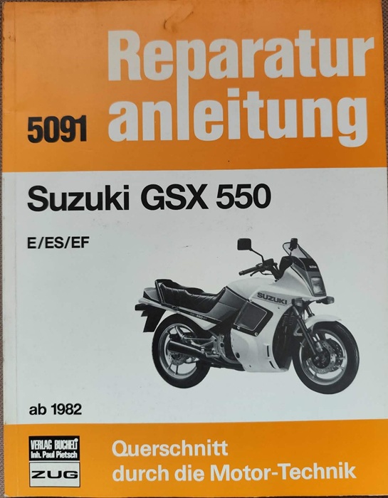 Suzuki GSX 550 - Reparaturanleitung 5091