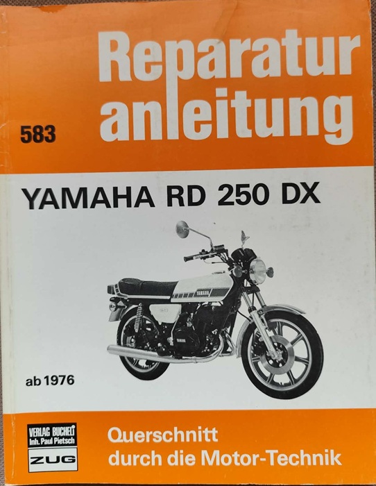 Yamaha RD 250 DX - Reparaturanleitung 583