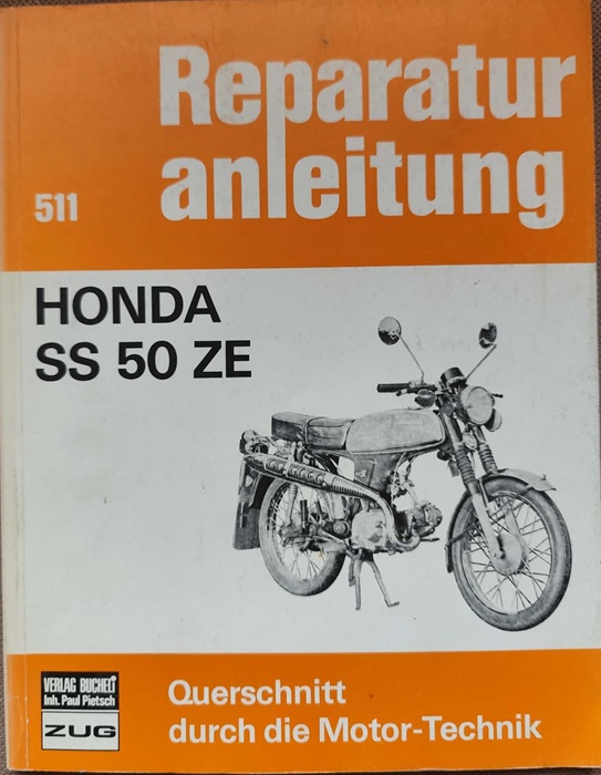 Honda SS 50 ZE - Reparaturanleitung 511