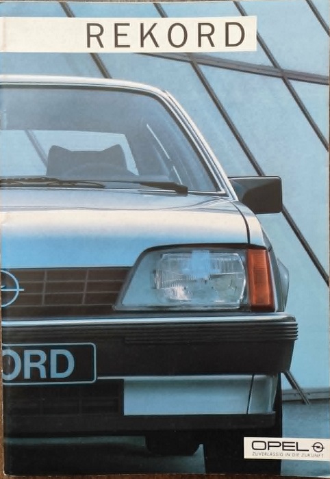 Opel Rekord - Prospekt 1984