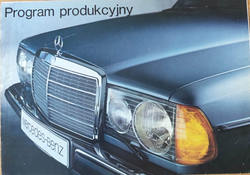 Mercedes-Benz - Prospekt - jęz. polski 1977