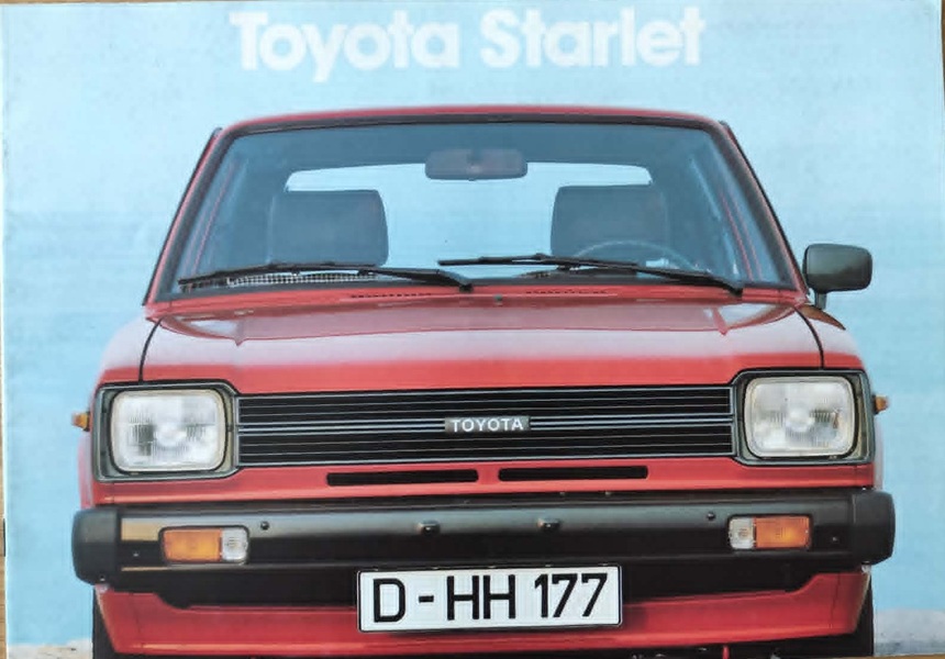 Toyota Starlet - Prospekt 1981