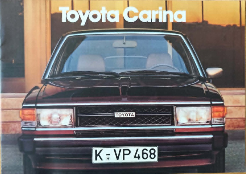 Toyota Carina - Prospekt 1980