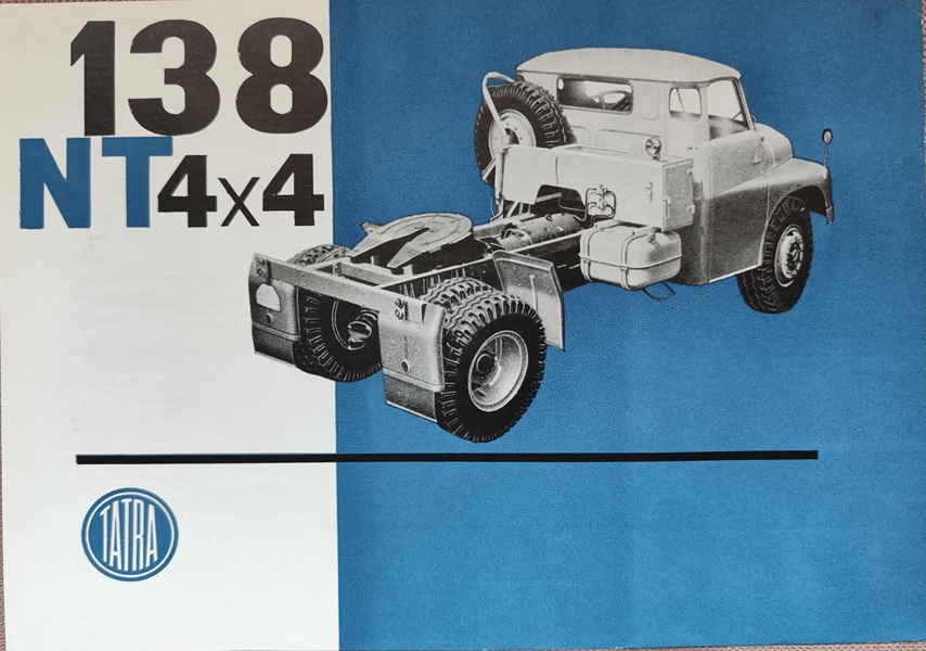 Tatra 138 NT 4x4 - prospekt 1964