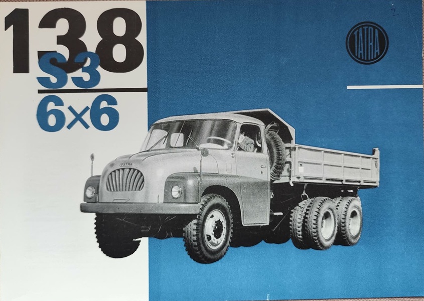 Tatra 138 S 6x6 - prospekt 1964