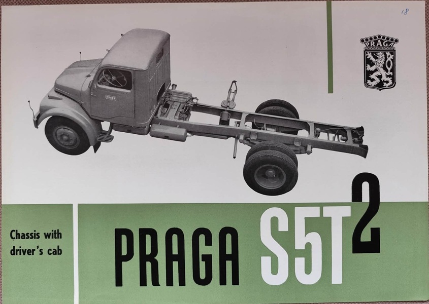Praga S5T 2 - prospekt 1964