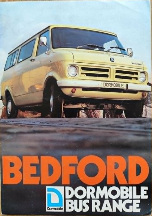 Bedford Dormobile Bus Range - Prospekt 1973