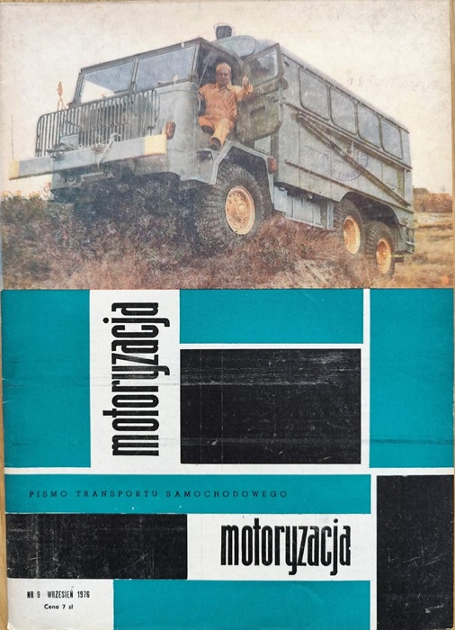 Motoryzacja Nr.9 - 1976 - Pismo Transportu Samochodowego