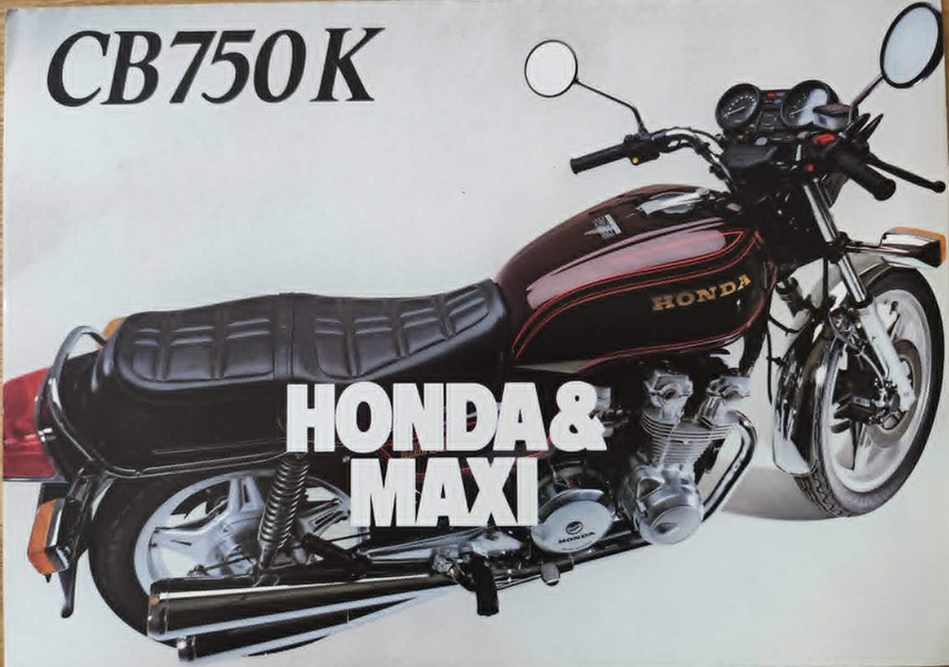 Honda CB 750K - Prospekt 1978