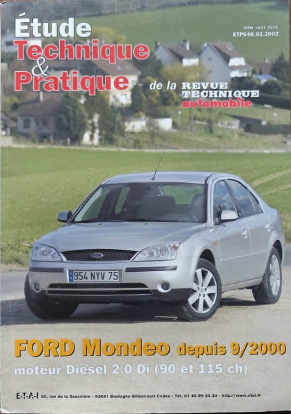 Etude Technique & Pratique - Ford Mondeo