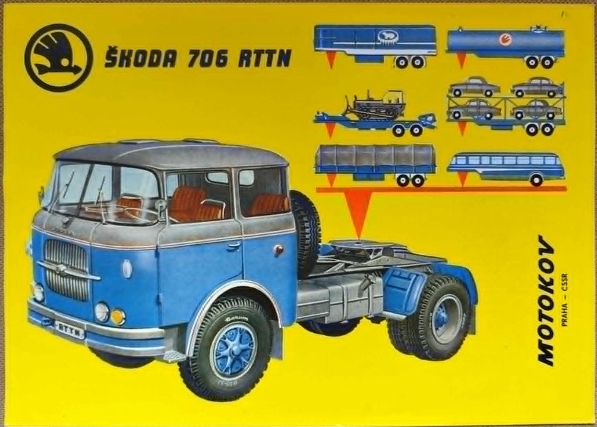 Skoda 706 RTTN - prospekt
