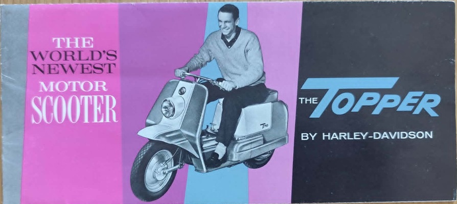 Harley Davidson Topper - Prospekt 1959