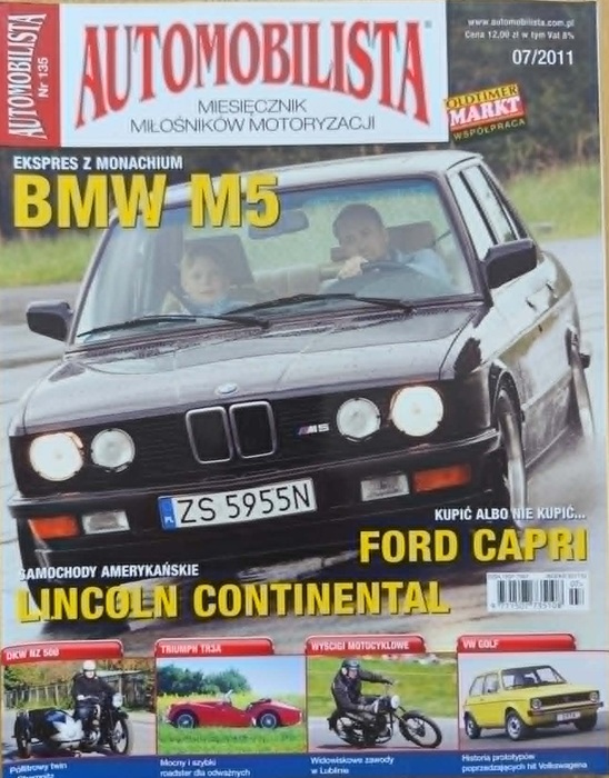 Automobilista 07/2011 - BMW M5, DKW NZ500