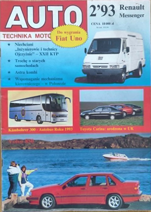 Auto Technika Motoryzacyjna Nr.2 - 1993