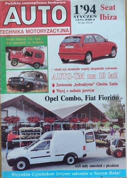 Auto Technika Motoryzacyjna Nr.1 - 1994
