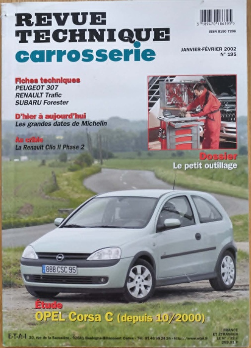 Revue Technique carrosserie - Opel Corsa C