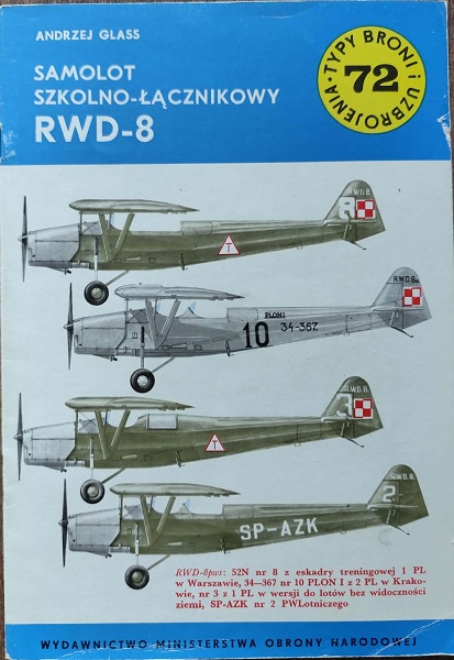 TBiU 72 - Samolot szkolno-łącznikowy RWD-8
