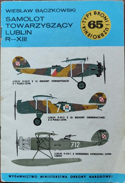 TBiU 65 - Samolot Towarzyszący Lublin R-XIII