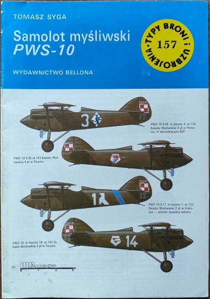 TBiU 157 - Samolot myśliwski PWS-10