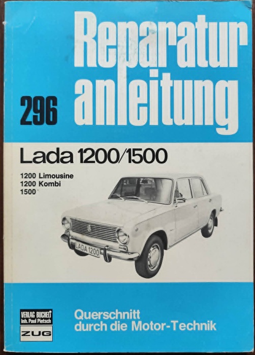 LADA 1200/1500 - Reparaturanleitung 296