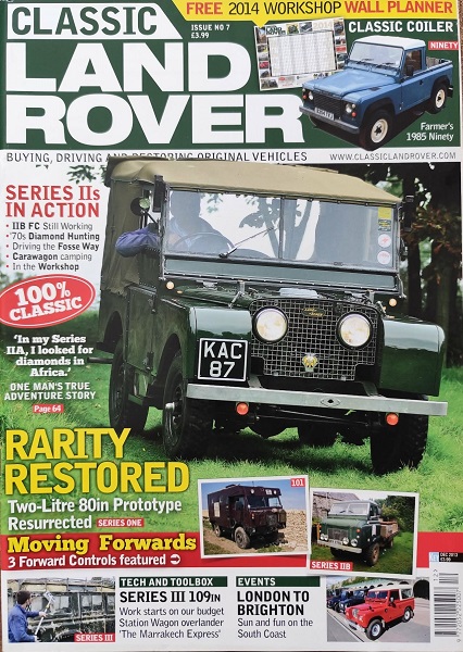 Classic Land Rover - December 2013