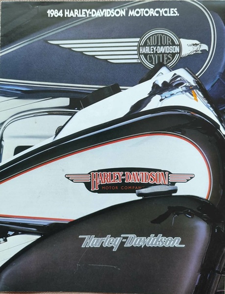 Harley Davidson - Prospekt 1984