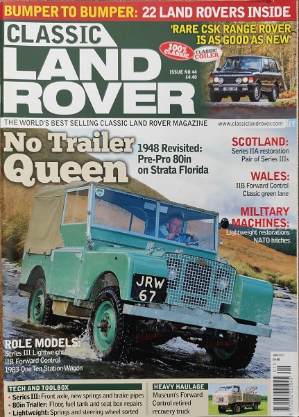 Classic Land Rover - Januar 2017