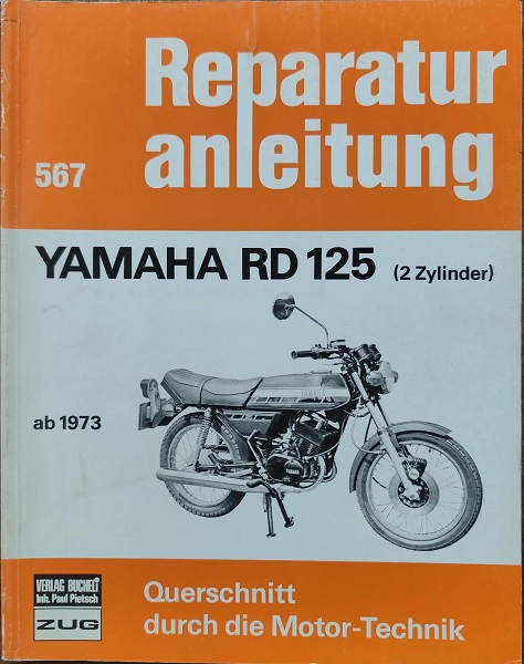 Yamaha RD 125 - Reparaturanleitung 567