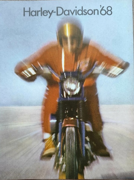 Harley Davidson - Prospekt 1968