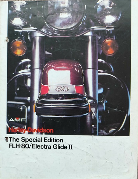 Harley Davidson FLH-80 Electra Glide II - Prospekt 1978