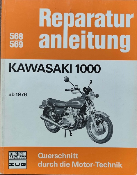 Kawasaki 1000 - Reparaturanleitung 568/569