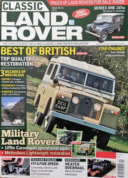 Classic Land Rover - September 2014
