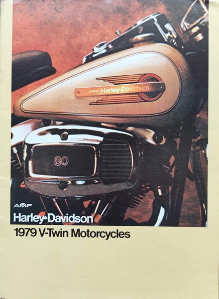 Harley Davidson - Prospekt 1979
