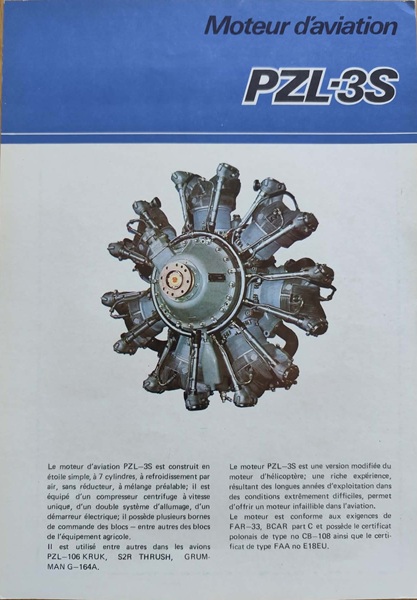 PZL-3S - Prospekt