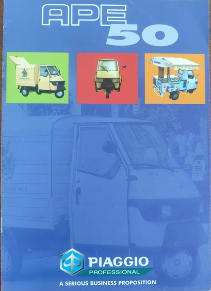 Piaggio APE 50 - Prospekt