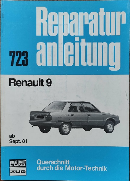 Renault 9 - Reparaturanleitung 723