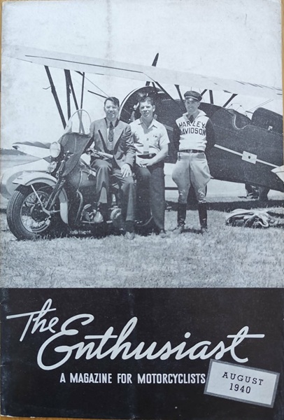 Harley Davidson Enthusiast - 8/1940