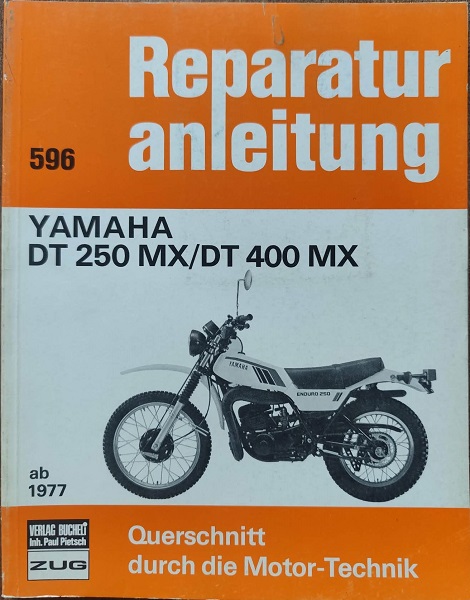 Yamaha DT 250 MX/DT 400 MX - Reparaturanleitung 596